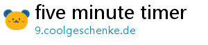 five minute timer